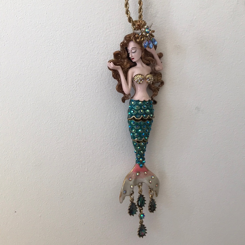 Betsey Johnson Mermaid Necklace